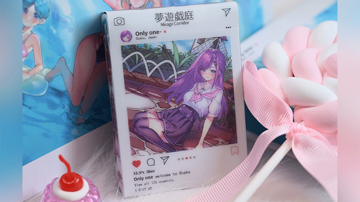 Sweet Cosplay Show - Mirage Corridor (Grading Box) Playing Cards
